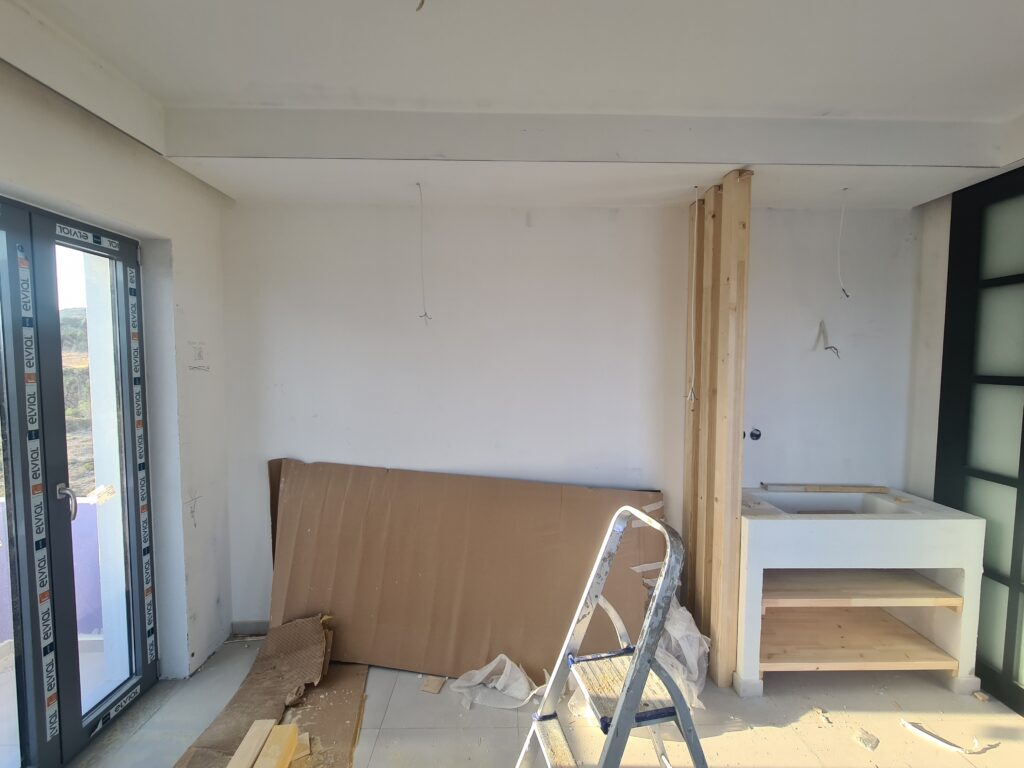 Huis verbouwen op Karpathos Griekenland 5