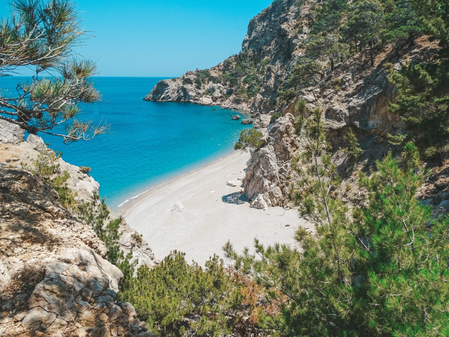 Apella strand Karpathos Apella Beach The Karpathos guide
