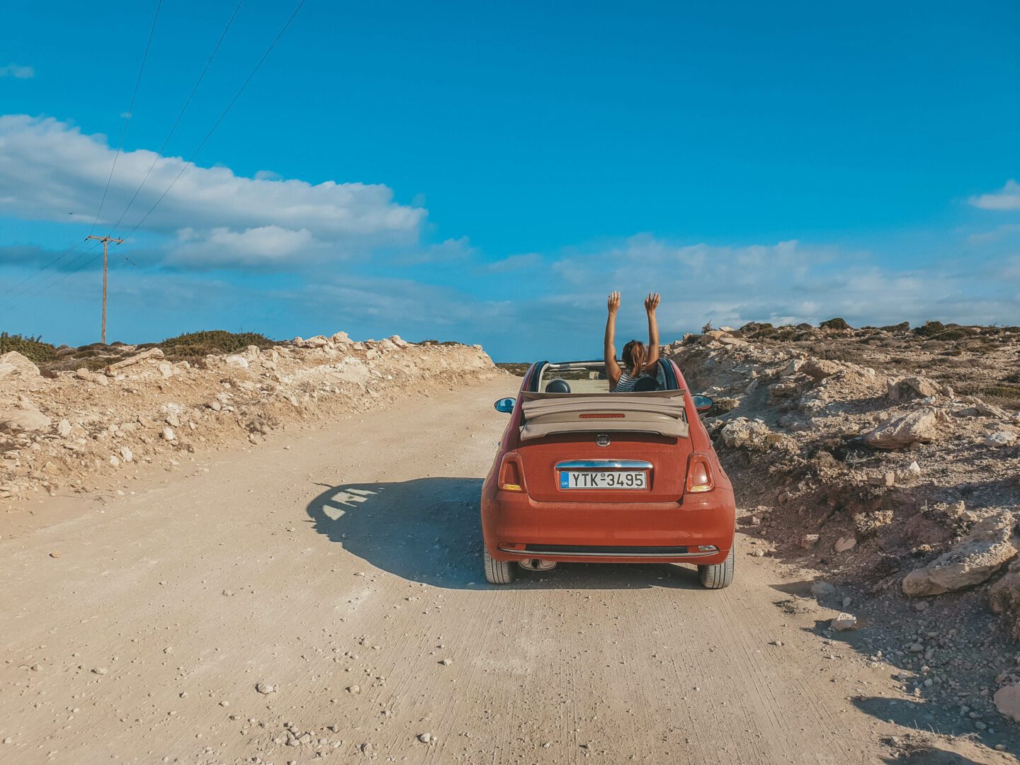 met de auto het landschap van Karpathos verkennen