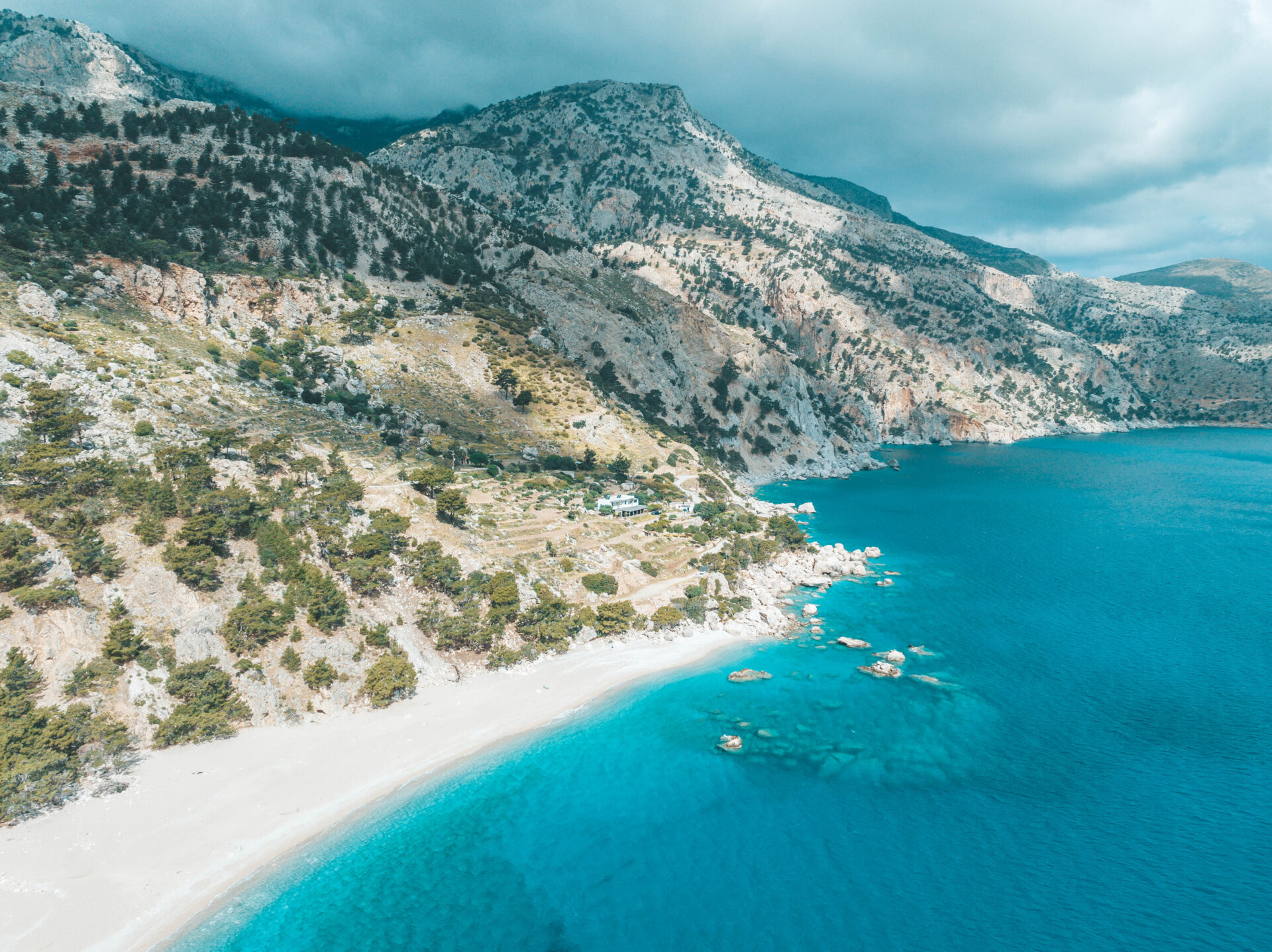 Vakantie Karpathos onderweg door de bergen