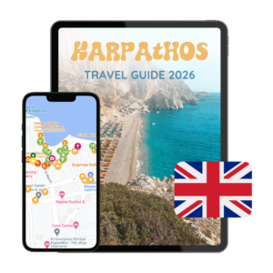 Cover English Karpathos Travel Guide 2026 mockup