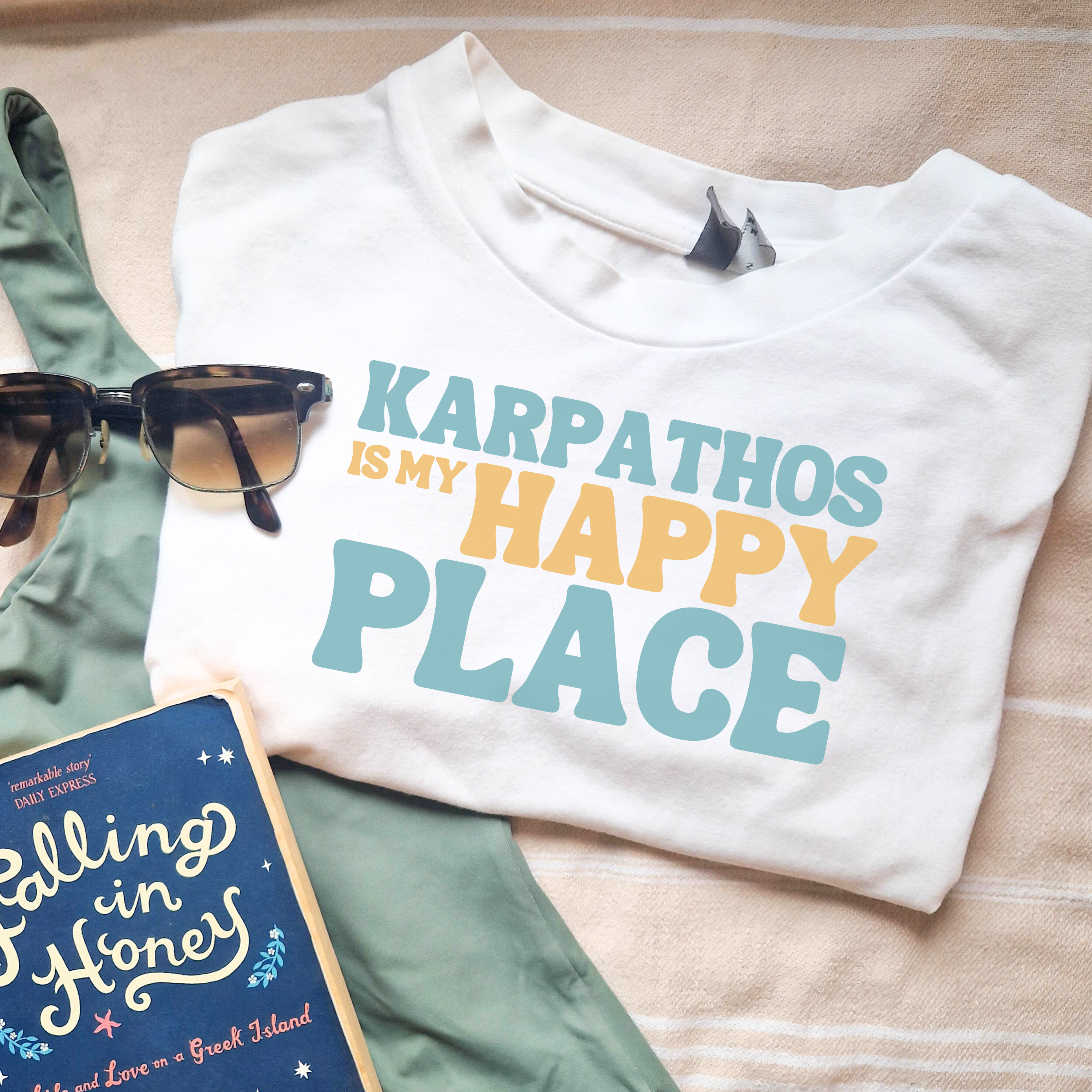 Karpathos is my happy place shirt