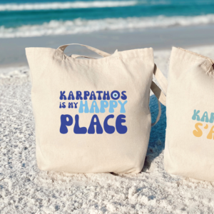 Karpathos is my happy place tote bag (3)