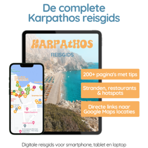 Karpathos reisgids PDF voorkant