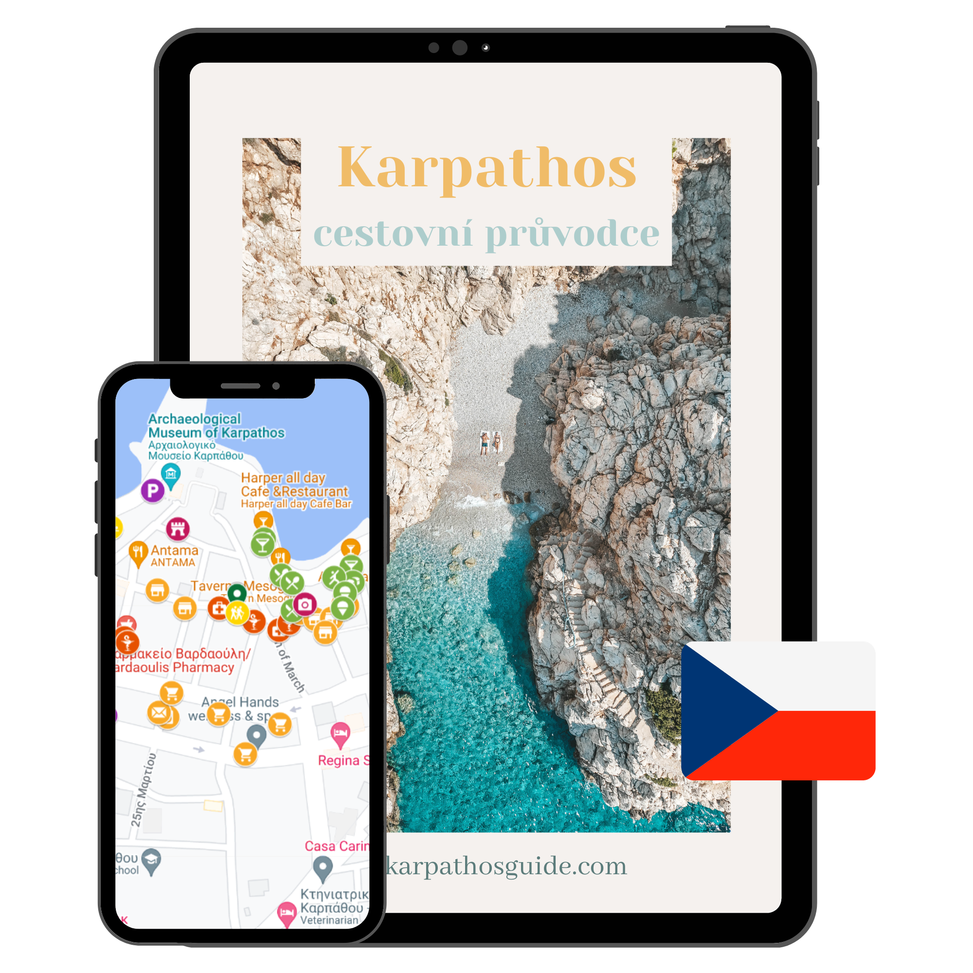 Karpathos travel guide Czech
