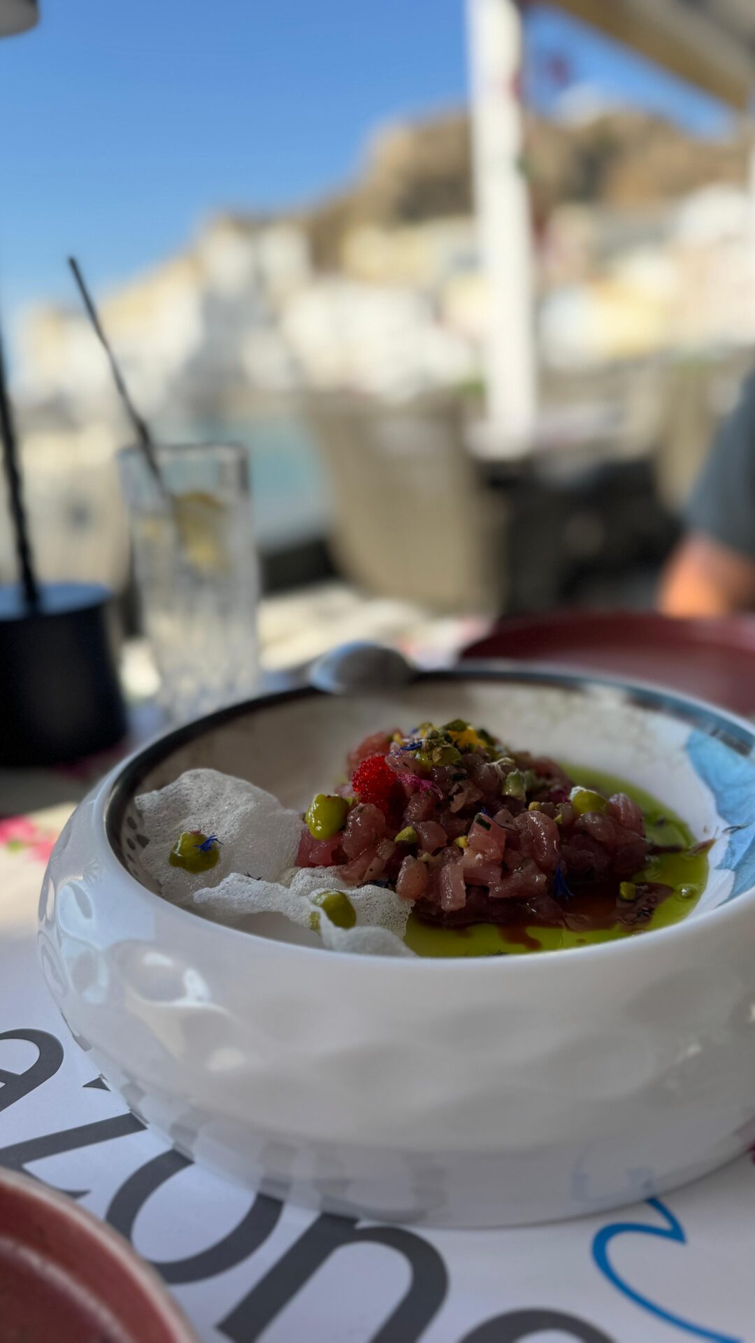Moderne restaurants Pigadia, Karpathos