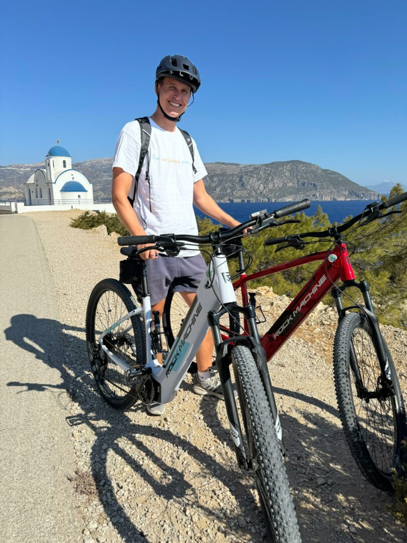 Mountainbiken op Karpathos met Meltemi