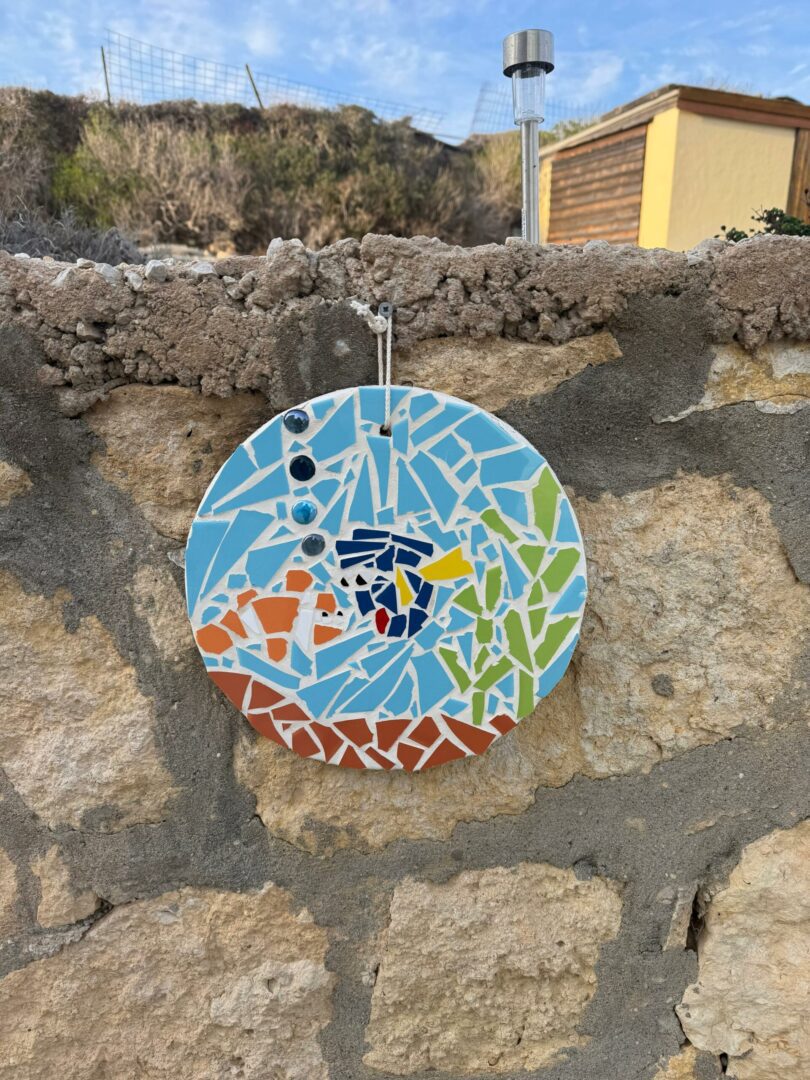 Mozaiek workshop op Karpathos Art and Walk 1