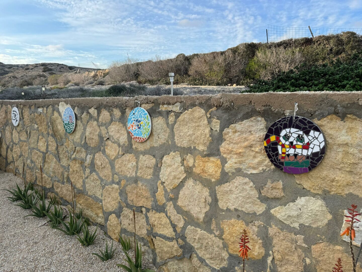 Mozaiek workshop op Karpathos Art and Walk 1