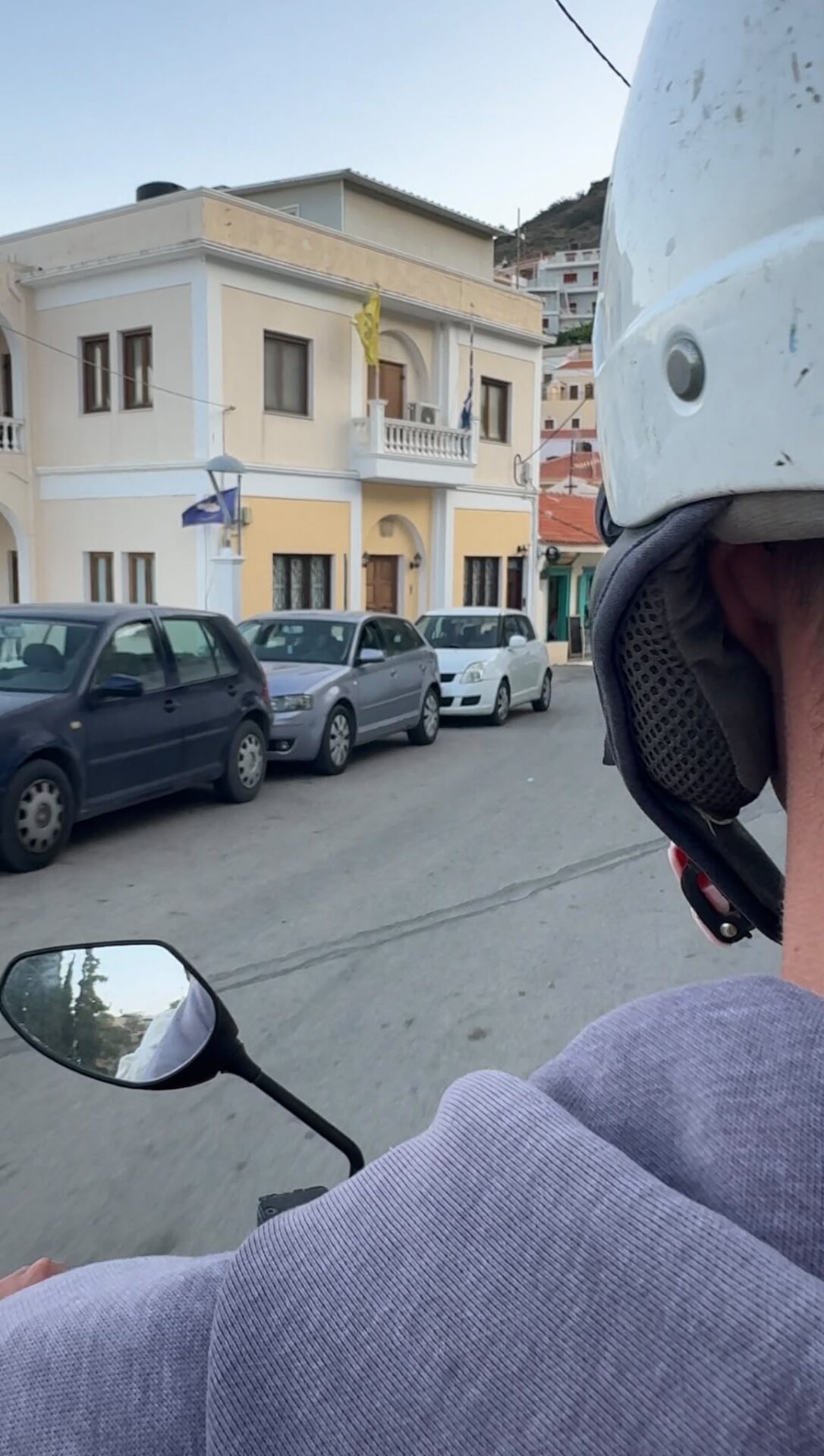 Parkeren in de bergdorpjes op Karpathos