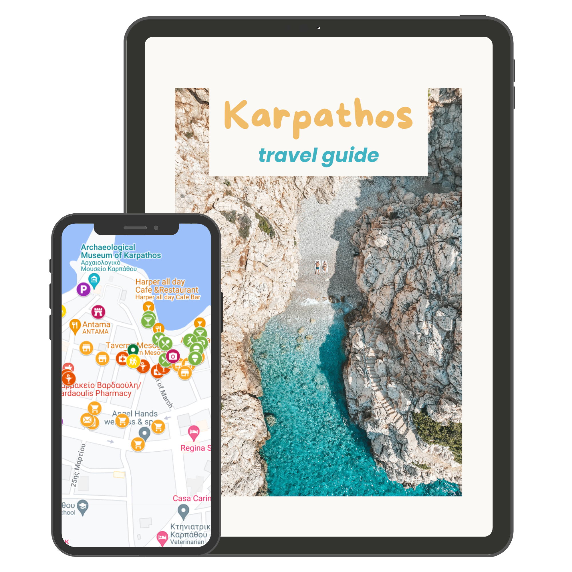 Promo images Karpathos travel guide