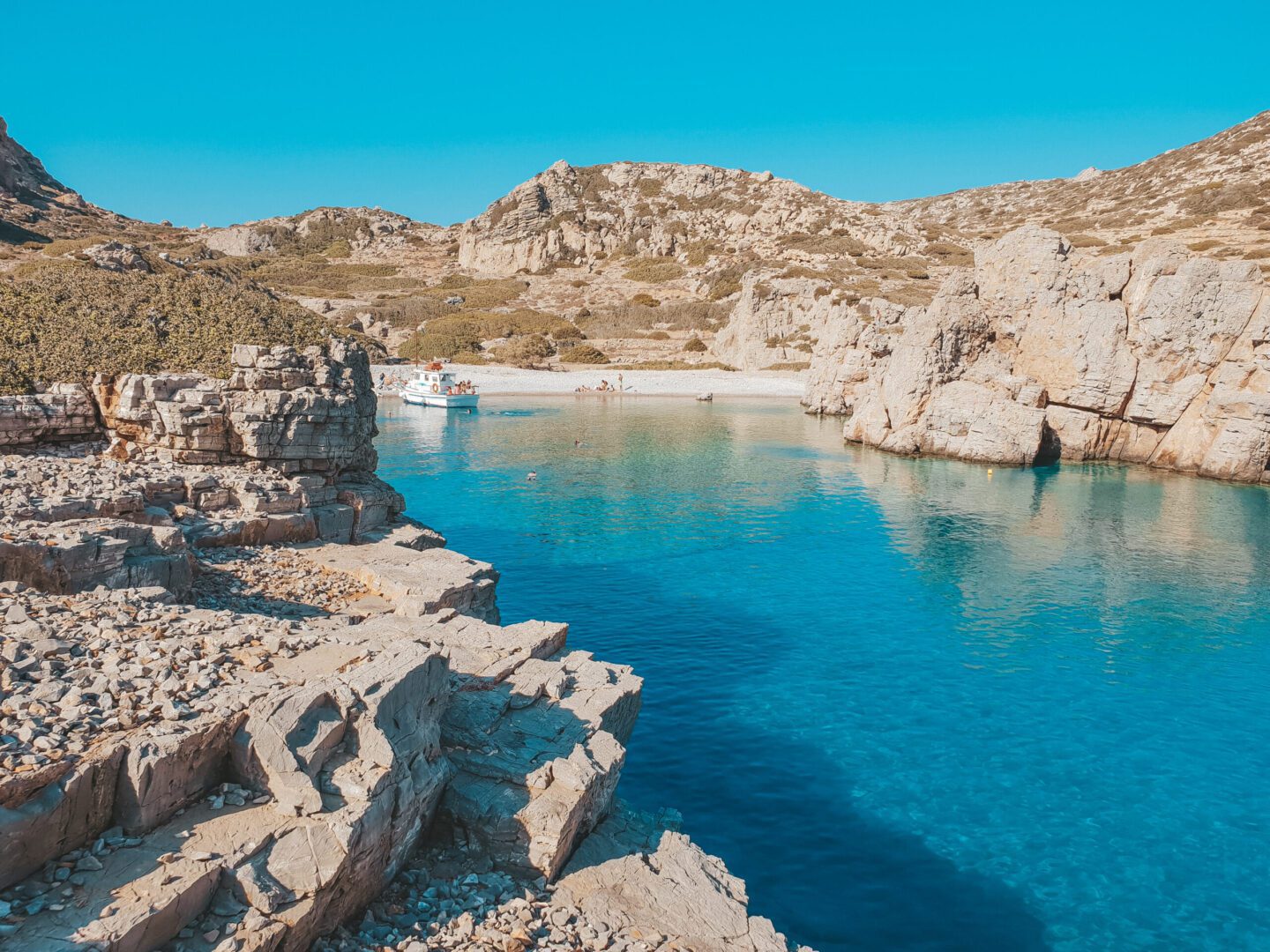 Saria Nikos boat Diafani Karpathos