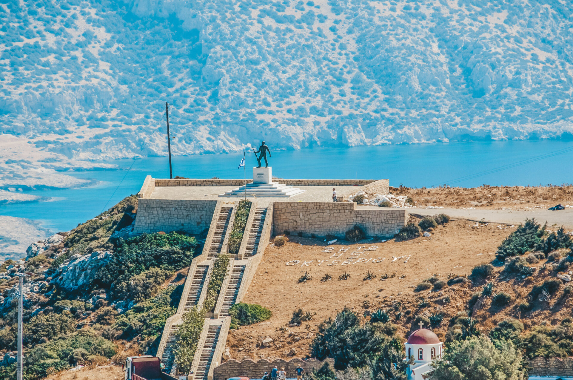 Vrijheidsmonument Menetes Karpathos