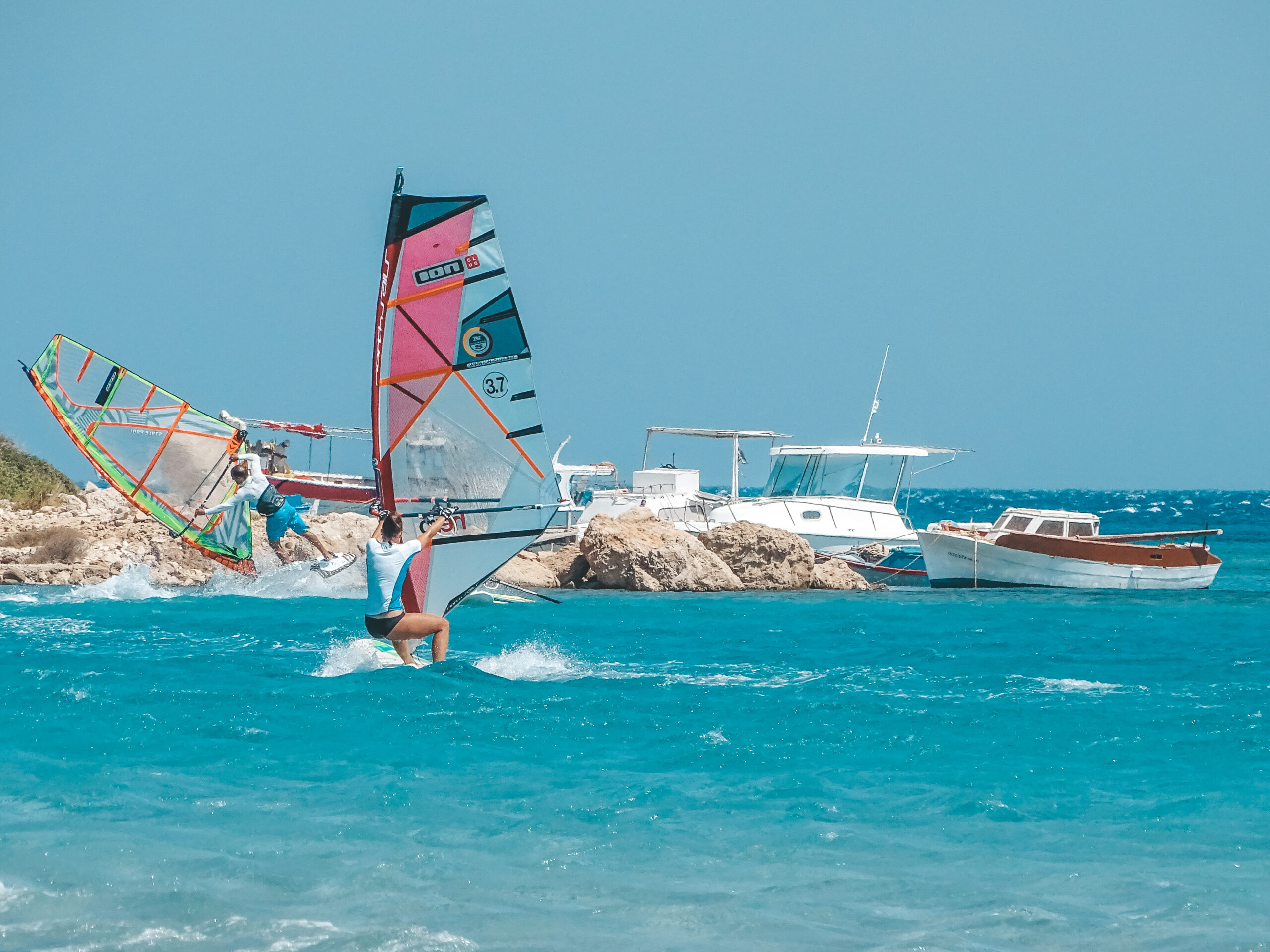 Windsurfing on Karpathos