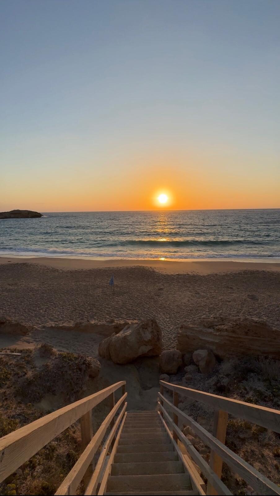 Lefkos, bekend om de stranden en mooiste zonsondergang van het eiland