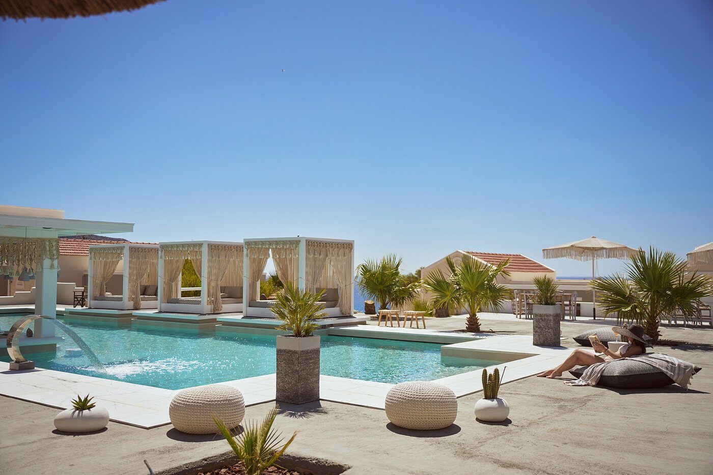 Zwembad Althea Boutique Hotel in Amoopi Karpathos